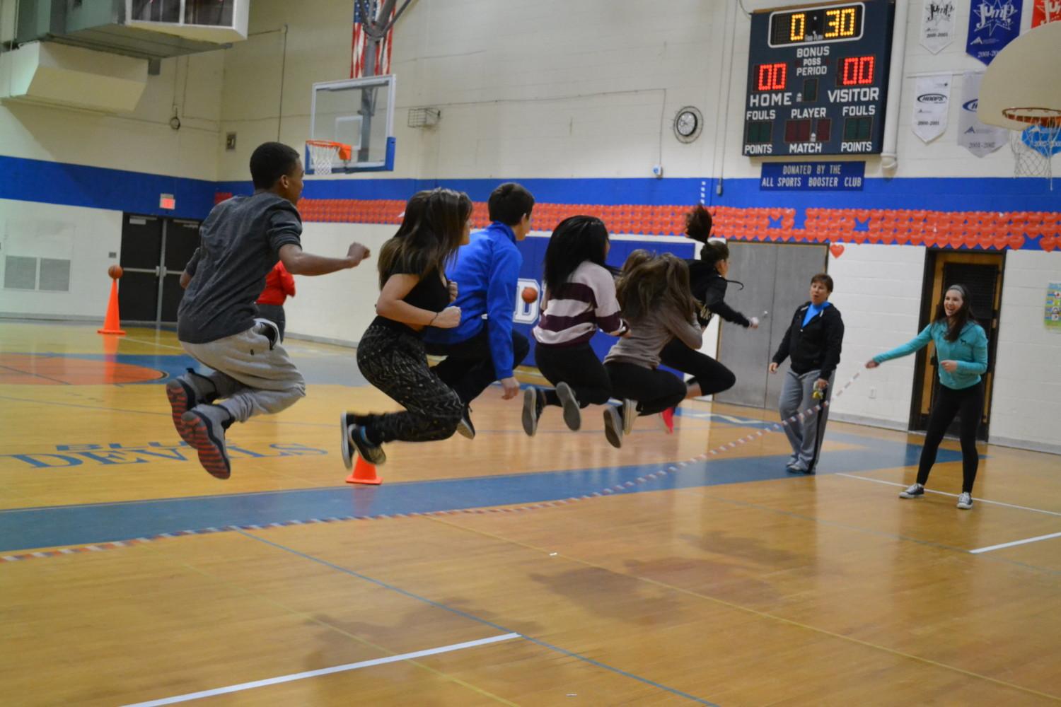 Jump-For-Heart Event Surprises for 6th & 7th Graders