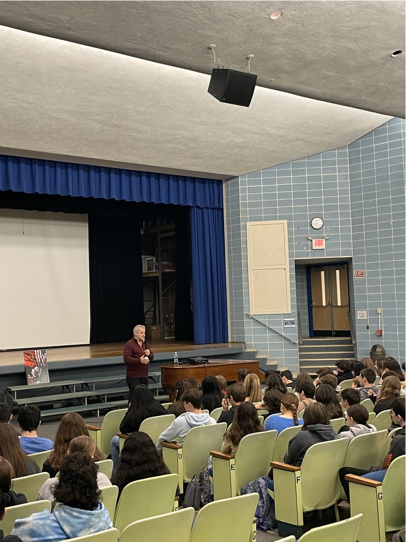 Man With Connections to the Holocaust Comes to HMS