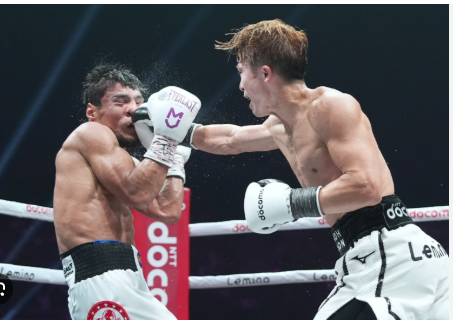 Does Inoue lose his belts?